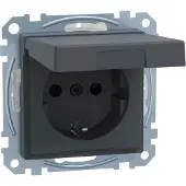 Merten SCHUKO-Steckdose anth MEG2414-0414