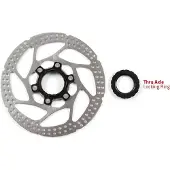 Clarks Rotor Center Lock Disc Brake Silber 160 mm
