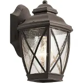 Elstead Lighting Elstead Tangier Außen-Wandleuchte E27 27cm Ältere Bronze IP44