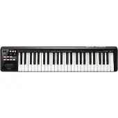 Roland A49 MIDI-Keyboard Schwarz mit MIDI-Kabel