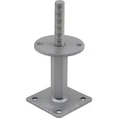 Pitzl Pfostenträger Typ 10921.1200 ZiNiP beschichtet rechts/links