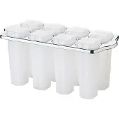 Kitchencraft Deluxe Lolly Makers mit Ständer - Set 8tlg.