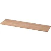 Hammerbacher Abdeckplatte 160,5x43cm Nussbaum