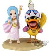 Banpresto One Piece Weltweit Sammelbare Figur Der Log-serie: Nefertari Vivi &amp; Karoo 7 Cm