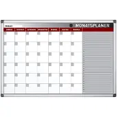 BI-Office Monatsplaner Earth GA03130790 Stahloberfläche 90x60cm