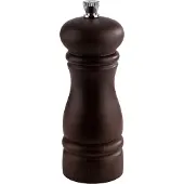 Aps 40575 Salzmühle ETERNAL, Buchenholz dunkel, Keramikmahlwerk, Ø 5,5 cm, Höhe 15,5 cm