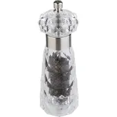 Assheuer & Pott APS 40553 Pfeffermühle DIAMOND, Acryl/Edelstahl, Mahlwerk aus Carbornstahl, Ø 6 cm, Höhe 18 cm