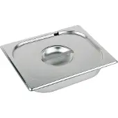 Aps GN-Deckel Edelstahl mit Löffelaussparung