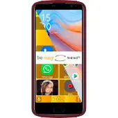 Beafon M7 Lite premium, 14 cm (5.5"), 3 GB, 32 GB, 13 MP, Android 11, Rot