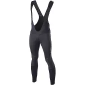 Löffler Radhose lang M Trägerhose Thermo Elastisch für Herren-Schwarz
