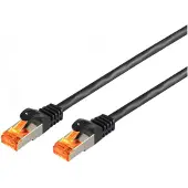 S-Conn S/CONN 08-26095, 20 m, Cat6a, S/FTP (S-STP), RJ-45, RJ-45, Schwarz