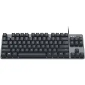 Logitech K835 TKL Mechanical Keyboard, Tenkeyless (80 - 87 %), Kabelgebunden, USB, Mechanischer Switch, LED, Graphit, Grau
