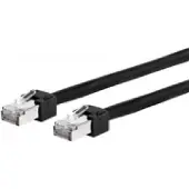 METZ CONNECT Patchkabel 6kV Flex500 Outdoor, schwarz, 20 m