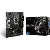 Biostar H610MHP, Intel, LGA 1700, Intel Celeron, Intel Core i3, Intel Core i5, Intel Core i7, Intel Core i9,..., 65 W, DDR4-SDRAM, 64 GB