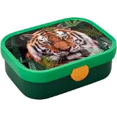 Mepal Campus Brotdose mit Bento-Einsatz und Gabel - Wild Tiger - Vesperdose