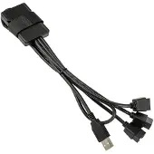 Lian Li PW-U2TPAB USB Hub - schwarz