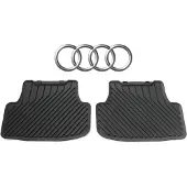 Audi A3 S3 RS3 Gummifußmatten hinten 2-teiliges Set Allwettermatten 8Y4061511041
