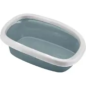 Stefanplast Katzentoilette SPRINT 20, weiß und blau 58x39x17cm
