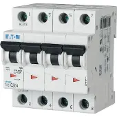 Eaton Leitungsschutzschalter, 1,6 A, 4p, Charakteristik: B 279022