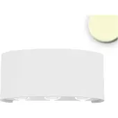 ISOLED LED Wandleuchte Up&Down 6x1W CREE, IP54, sandweiß, warmweiß