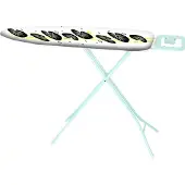MSV Bügelbrett Bügeltisch Ärmelbrett Bügelablage 10xHöhenverstellbar 105x33x90cm