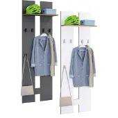 VCM Gardeobe Set Diele Kleiderhaken Salia L