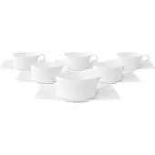 Villeroy & Boch Modern Grace Teetassen mit Untertassen