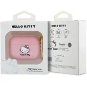 Hello Kitty Silicone 3D Kitty Head - Etui AirPods Pro (róowy)