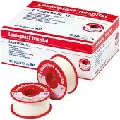 Bsn Medical BSN Leukoplast hospital Fixierpflaster - 6 Rollen 5,00 cm x 9,2 m 6 St