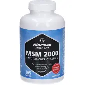 Vitamaze GmbH Msm 2000+vitamin C Acerola Extrakt Tabletten 365 St