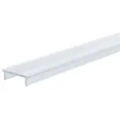 Deko-light Profil Abdeckung - Abdeckung P-01-10, 2m, matt, Hülle, Transparent, Polymethylmethacrylat (PMMA), , 44 g, 2000 mm