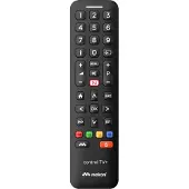 Meliconi Control TV+, TV, IR Wireless, Drucktasten, Schwarz