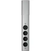 Thebo Energie-Ecksäule STS 3081 mit 3 Steckplätzen und Schalter für Beleuchtung / Mehrfachsteckdose / Ecksteckdose