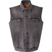 Levi's Levis Jeansweste "RELAXED TRUCKER VEST MED INDIGO - WORN IN"
