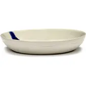 Serax - Feast Schale, Artisckoke, Ø 11,5 cm tief, weiß / blau (4er-Set)