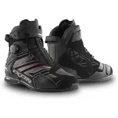 Ixon Bull 2 WP Ultra Schwarz Anthrazit Rot Motorrad Schuhe Größe 43
