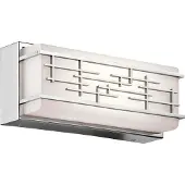 Elstead Lighting Elstead Zolon LED Wandleuchte 2-fach Chrom IP44