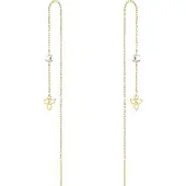 Tamaris Fashion long gold-plated earrings TJ-0005-E-12 (L)