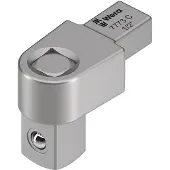 Wera 05078210001, Buchse, 1/2", Metrisch/imperial, 1 Kopf/Köpfe, 9,12 mm, Chrom-Vanadium-Stahl