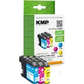 KMP B63V, Hohe (XL-) Ausbeute, Cyan, Magenta, Gelb, 11,8 ml, 3 Stück(e), 1200 Seiten, Multipack