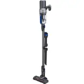 Clatronic ProfiCare PC-BS 3085 A Akku Bodenstaubsauger, Eco-Cyclon-Twin-Spin Akku-Sauger mit 25,9 V Lithium-Ionen-Akku (2200 mAh), anthrazit-blau