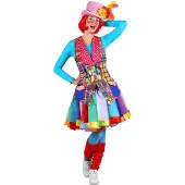 Thetru Tutu Clown - Kostümrock für Fasching Karneval