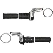 Sram 00.0000.200.786 Drehgriffschalter-Set Centera 9-fach hinten 00.0000.200.786 1:2 Micro Front, schwarz/silber (1 Set)