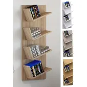 Hioshop Holz Wandregal Lansi