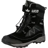 Lico Jungen Snowboot 'Sundsvall VS' schwarz/grau, Kinder:35 EU
