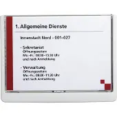 Durable Türschild CLICK SIGN, DIN A5, weiss aus hochwertigem Kunststoff