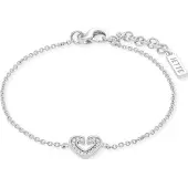 Jette Damen-Armband 925er Silber 17 Zirkonia Jette Silber