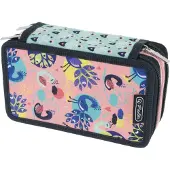 Herlitz TriCase Fancy Peacock, 31 Stück(e), Mehrfarbig, Polyester, Muster, 190 mm, 70 mm