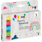 Kreul Textilmarker Junior 5 Stck