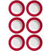 Ritzenhoff & Breker Suppenteller "Suppenteller Doppio ø 22 cm 6er Set"